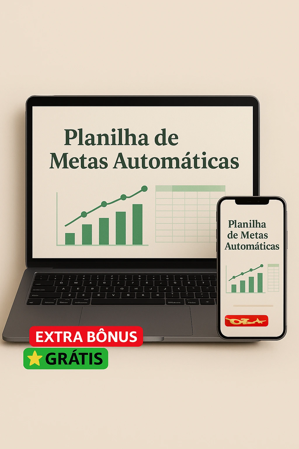 Bônus 1 - Planilha de metas financeiras automáticas